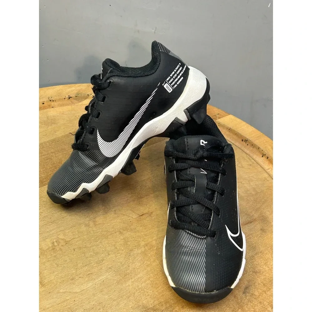 Nike Baseball Cleats Kid 10C Black Vapor Ultrafly 3 Keystone CZ4984-009 Athletic